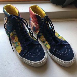 Like New Vans Sk8hi Beatles Yellow Submarine Shoes
